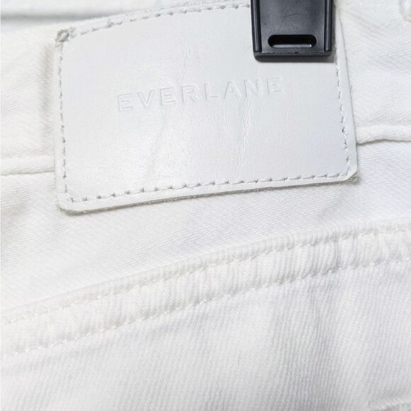 EVERLANE The Summer Jean High Rise Straight Jeans White 29 - Picture 5 of 7